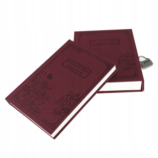 Prenosný hardback notebook v štýle