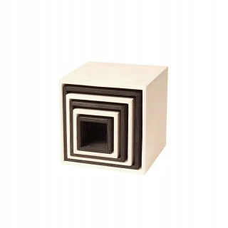 Boxy 6 ks. Monochromatický 0+ Grimm's
