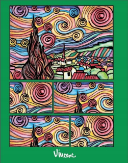 Hviezda Colorvelvet van Gogh