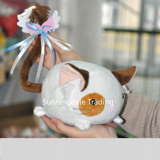 Čistá biela symfonická plyšová bábika anime cosplay