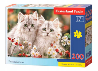 Puzzle 200 B-222131 Perzské mačiatka