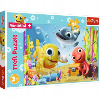 Puzzle 24 maxi veselé ryby
