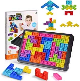 Puzzle puzzle tetris bloková hračka fidget