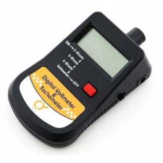Q-model digitálny tachometer s voltmeterom