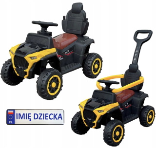 Quad for Children Pusher 2in1 Ride