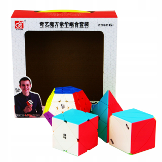 Qiyi megaminx + pyraminx + SHIGH + Ivy Cube set