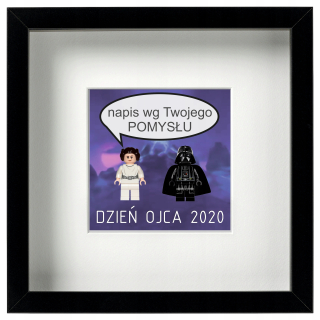 Figuríny rámu +2 - Leia Vader - pre otca pre svoju dcéru
