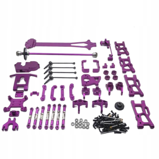 RC Car Metal Moderment Part Kit sa hodí do fialovej