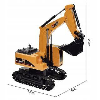 RC Trucks Mini Bulldozer s diaľkovým ovládaním 1:24