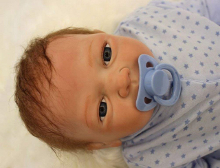 Reborn Bobas Doll Like Live Silikone 50 cm