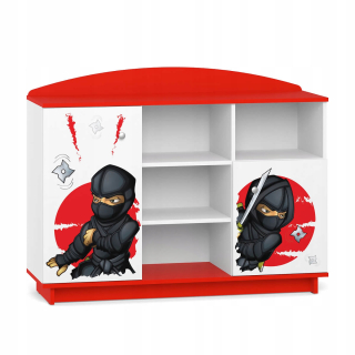 BAJEC BATKA KNIHKACIS BC05 NINJA RED WHITE