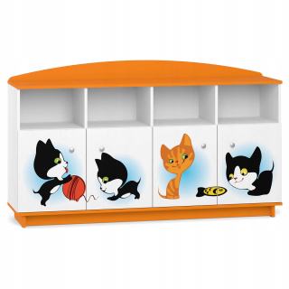 Rozprávková knižnica pre dievča BC08 Orange Cats