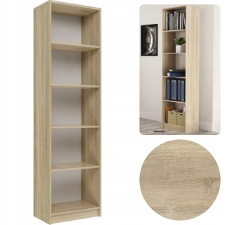 Kancelárska knižnica 50 cm Sonoma Book Poličky