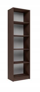 Kancelárska knižnica 50 cm kabineta políc Wenge Post