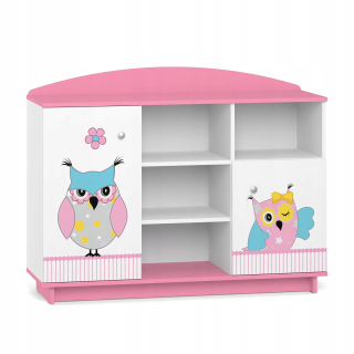 Knižnica pre dievčenské rozprávky BC05 Pink Owls White Owls