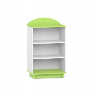 Boy's Room Bookcase Fairy Tale BC01 Green White
