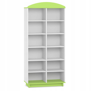 Boy's Room Bookcase BC11 Green White