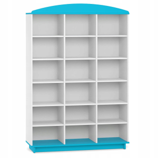 Boy's Room Bookcase Fairy Tale BC13 modrá modrá