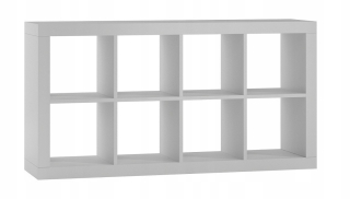 Knižnica Kalax 2x4 - biela