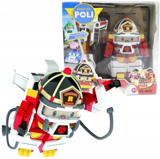 Robokarská policajná figurínová transformácia 2in1 Roy Hasič