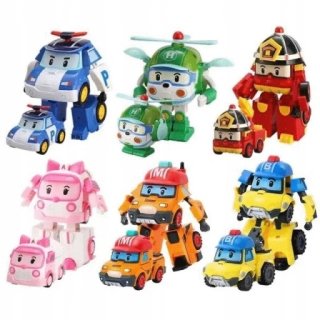 Robocar Roy Helly Poli Amber Set 6 ks odporúčam