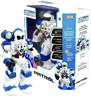 Interaktívne programovanie robotov hliadky
