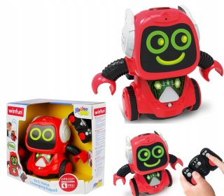 Robot r/c diaľkový ovládaný interaktívnym