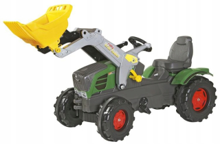 Rolly hračky veľký traktor pre pedále fendt +lyžica