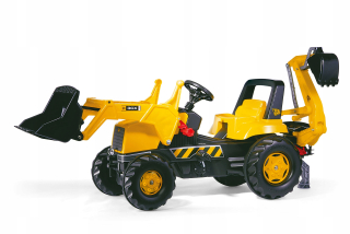 Hračky JCB Traktor s nakladačom a rýpadlom