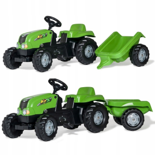 Roll Toys Pedal Tractor s prívesom Rollykid