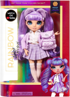 Rainbow High Junior Violet Willow Mga Doll