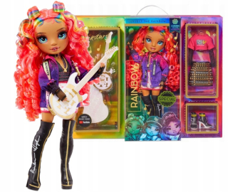 Rainbow High Lalka Carmen Major Rockstar MGA 42333