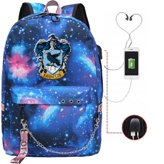Ravenclaw USB batoh Harry Potter veľké vzory A4