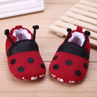 Dojčenské topánky Red Ladybug Yellow Bee Gumička