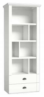 Marida Mdnr814 Biela mat Forte Bookcase