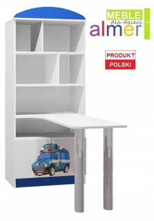 N36 RACK Police-8 Nábytok pre detské postele