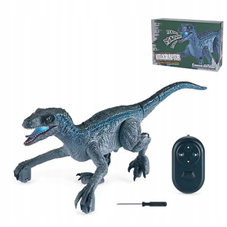 Diaľkové ovládanie hračky dinosaura LED svetlo prechádzky