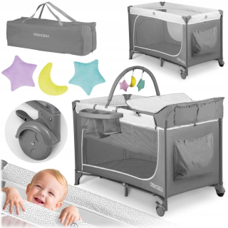 Ricokids turistická detská postieľka 125x65x78cm RK-241 S
