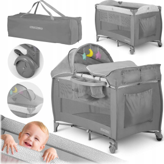RICOKIDS TURISTA COT 125X65X78CM RK-242