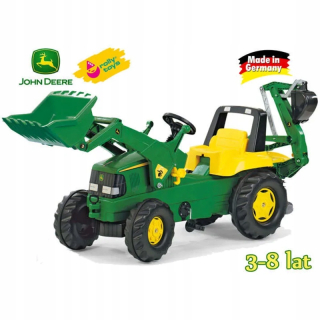 Rolly Toys Junior Traktor John Deere s lyžičkou