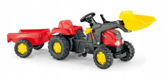 Rolly Toys Tractor Kid Red s lyžičkou