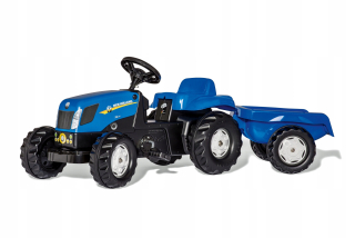 Roll Toys Tractor New Holland poľnohospodárstvo s