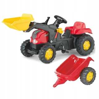 Roll Toys Rollykid Pedal Tractor s lyžičkou a PR