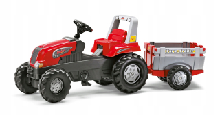 Rolly Toys RT Rator s červenou rollyy príves