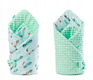 Horn Beck baby Swaddle Minky 80x80