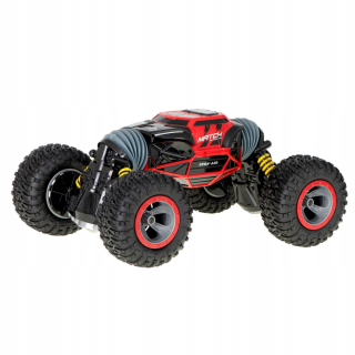 RC dvojité auto s 47 cm kĺbmi červenou farbou