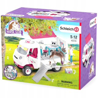 Schleich 42370 Mobilná klinika pre zvieratá