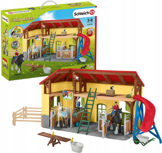 Schleich Farm World Stabilný pre kone+figuríny