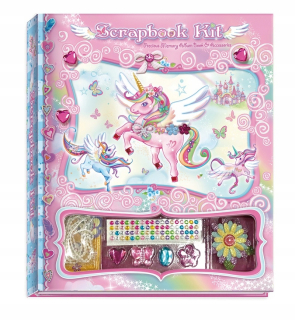 Scrapbook Creative Album s jednoznačným príslušenstvom