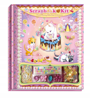 Scrapbook Creative Album s príslušenstvom - Kitty